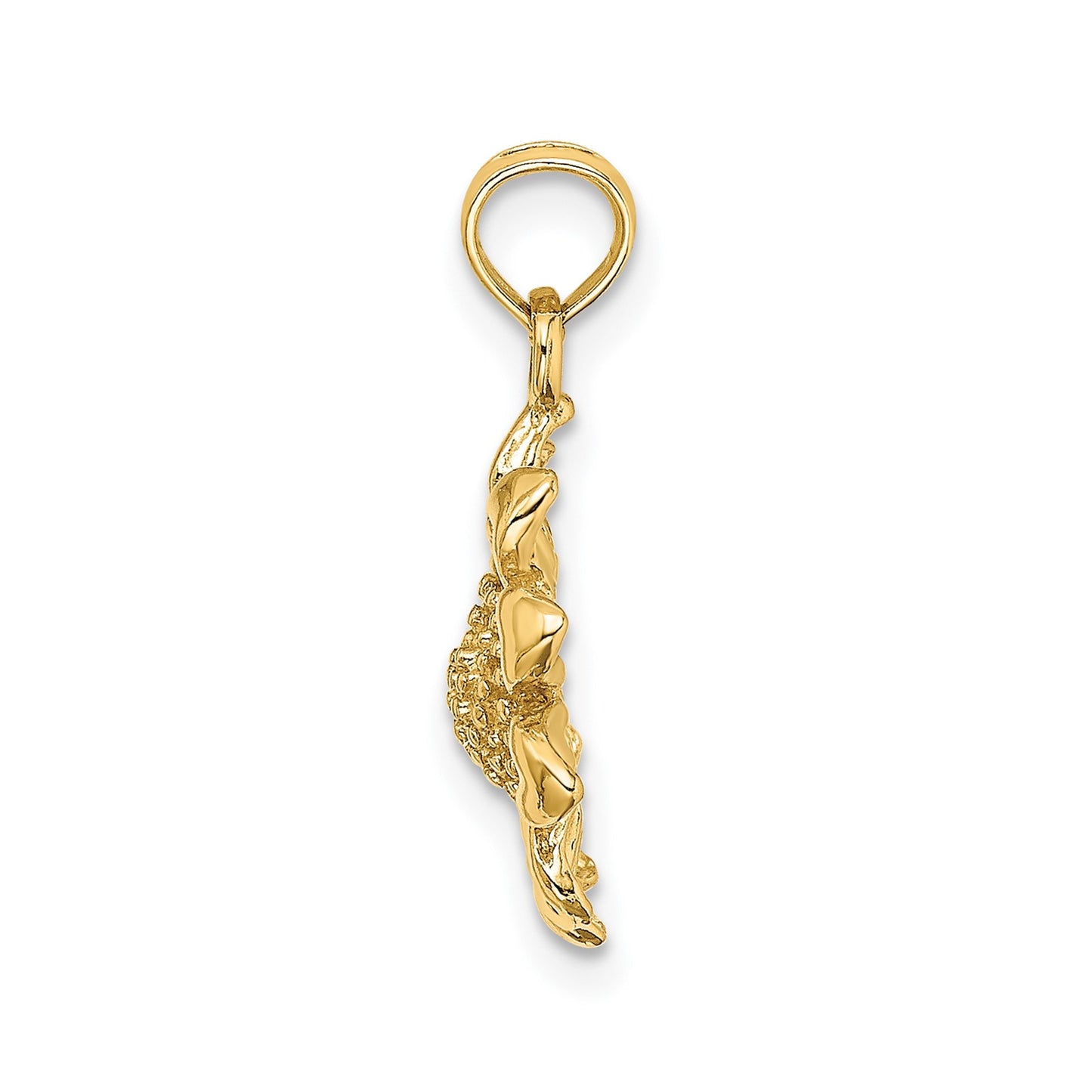 14k Sunflower Charm