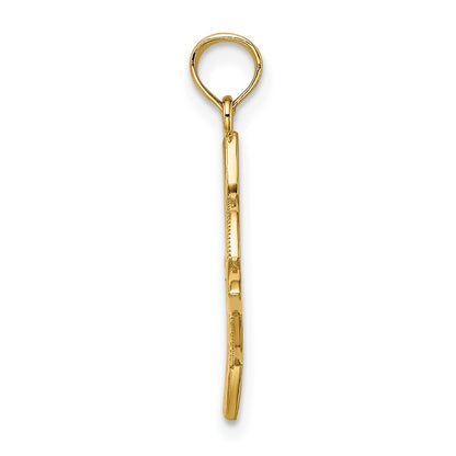 14k Small Celtic Eternity Knot Charm