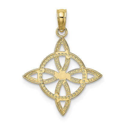 14k Small Celtic Eternity Knot Charm