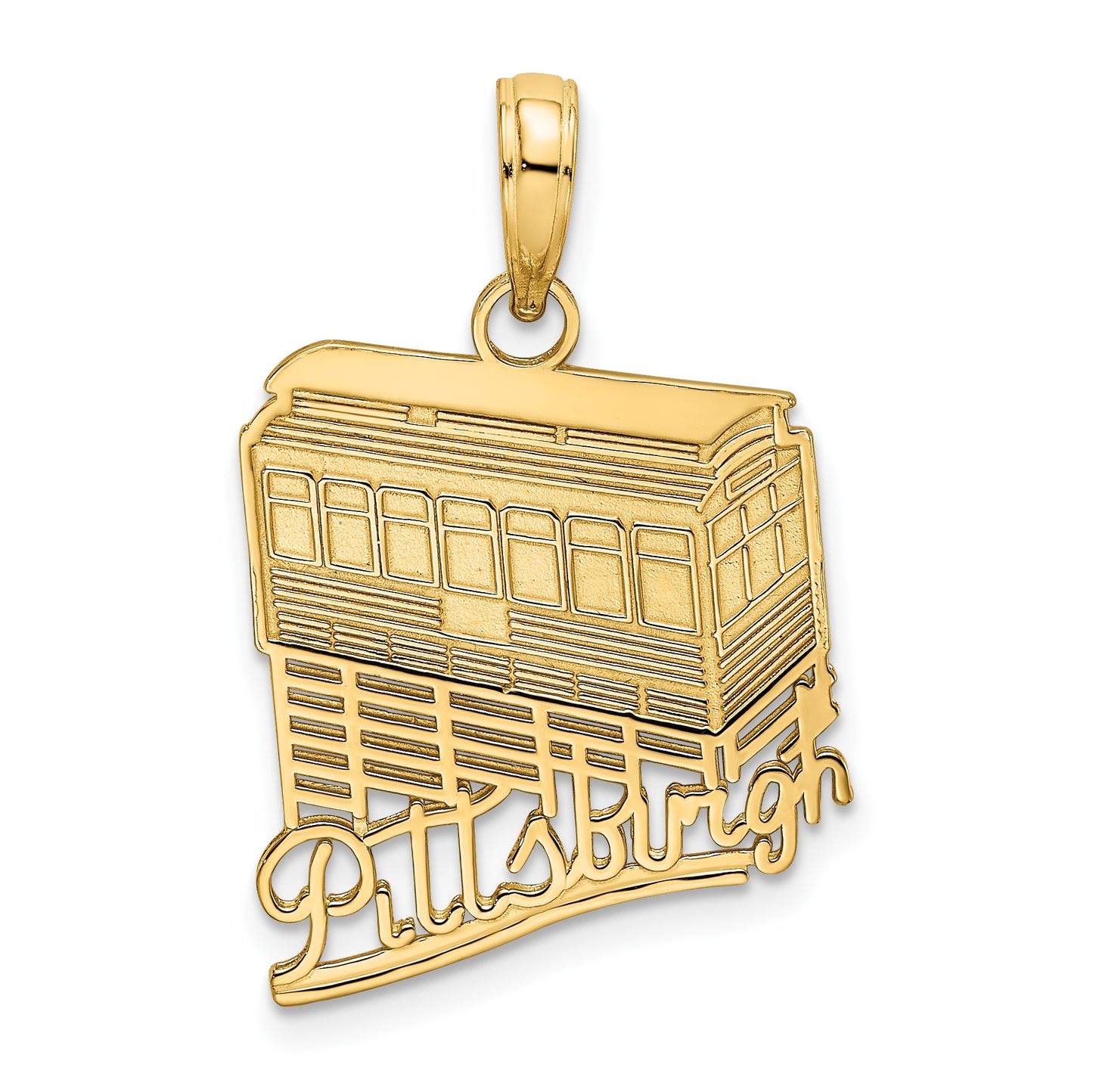 14K Pittsburgh Incline (Tram) Charm