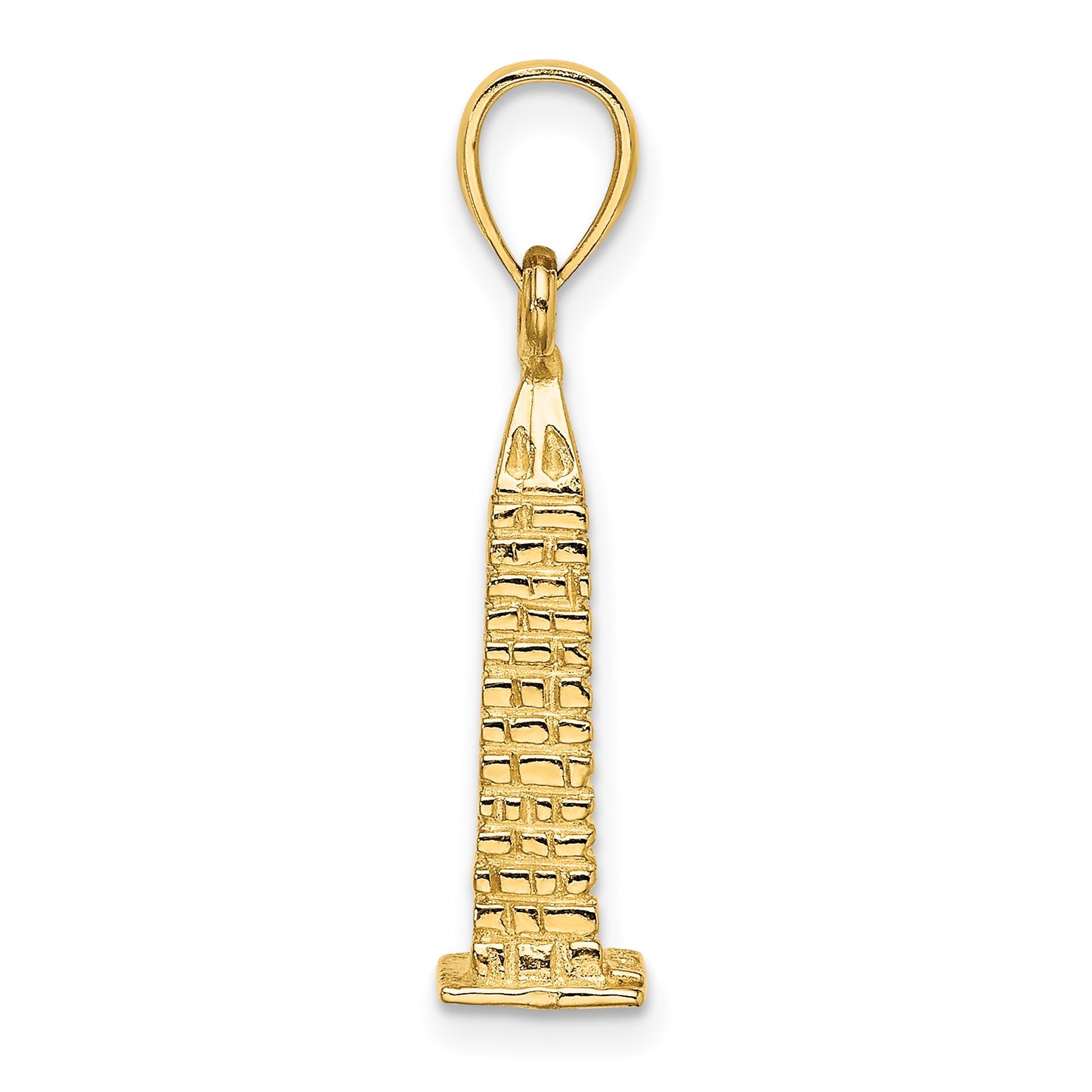 14K 3-D Washington Monument Charm