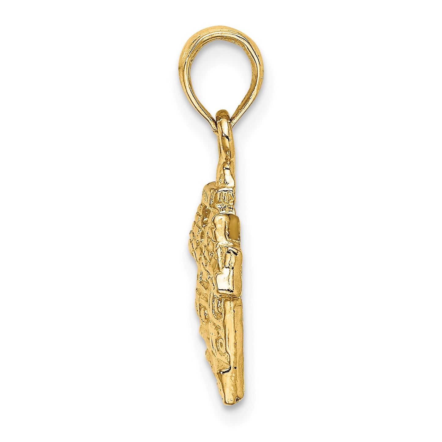 14K 3-D Capitol Building WILLIAMSBURG VA Charm