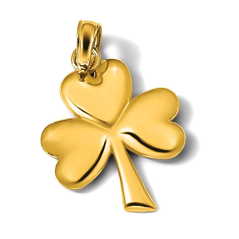 14K 3-Leaf Clover Charm
