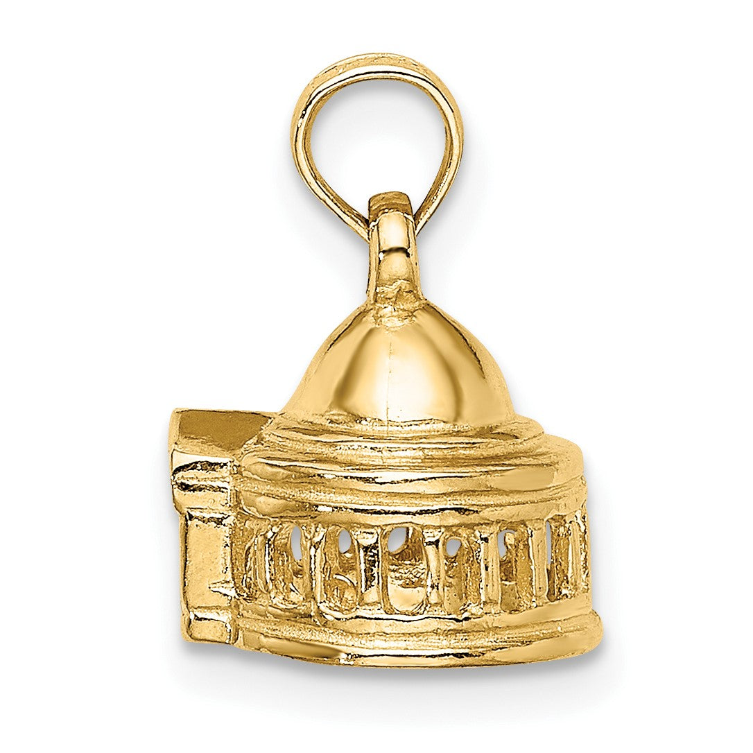 14K 3-D Jefferson Memorial Building  Washington Charm