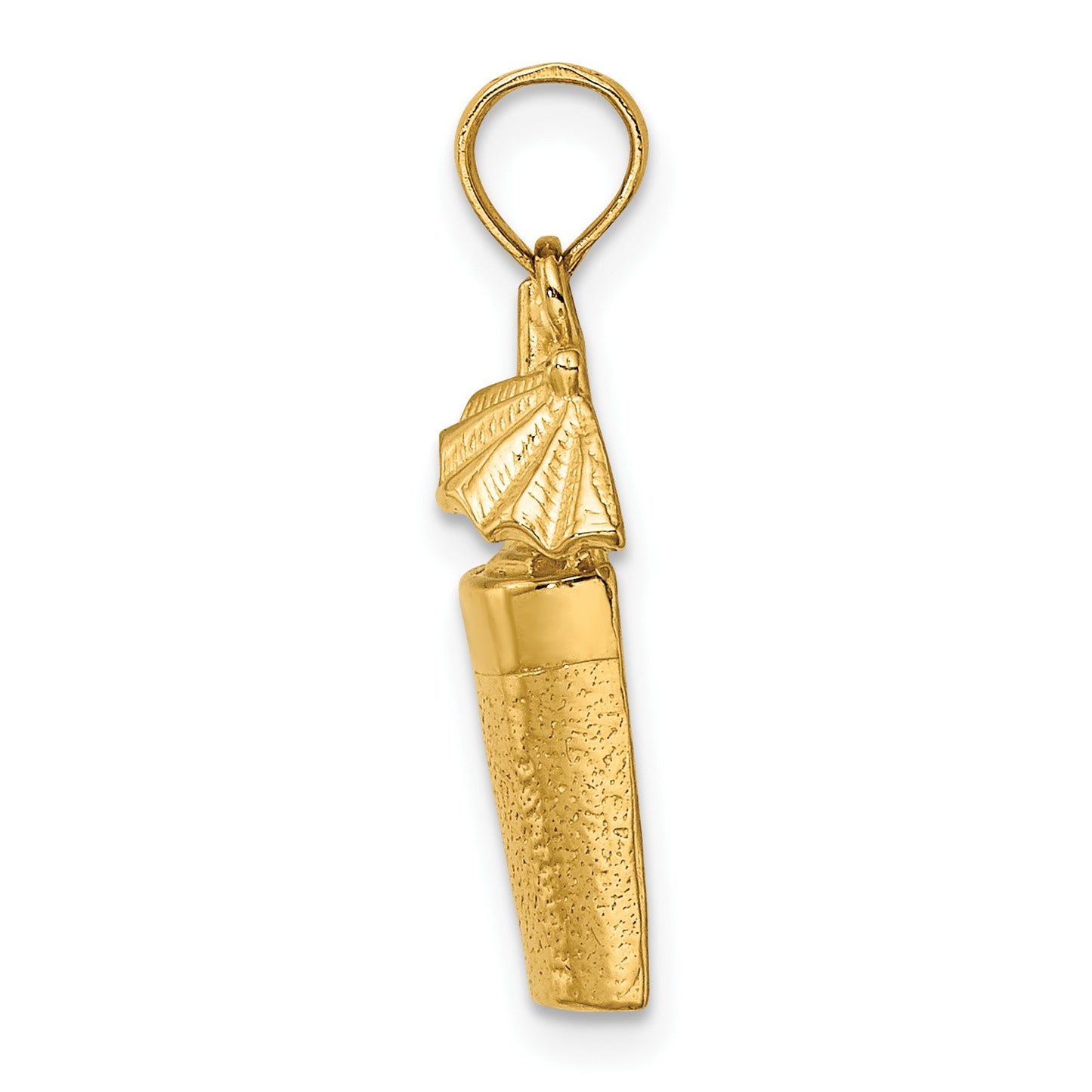 14K Cocktail Drink with Umbrella Charm