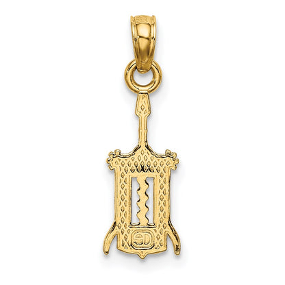 14K Wine Opener Charm