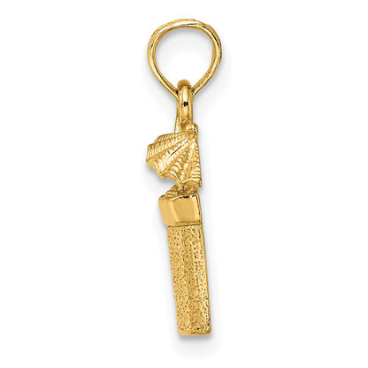 14K Cocktail Drink with Umbrella Charm