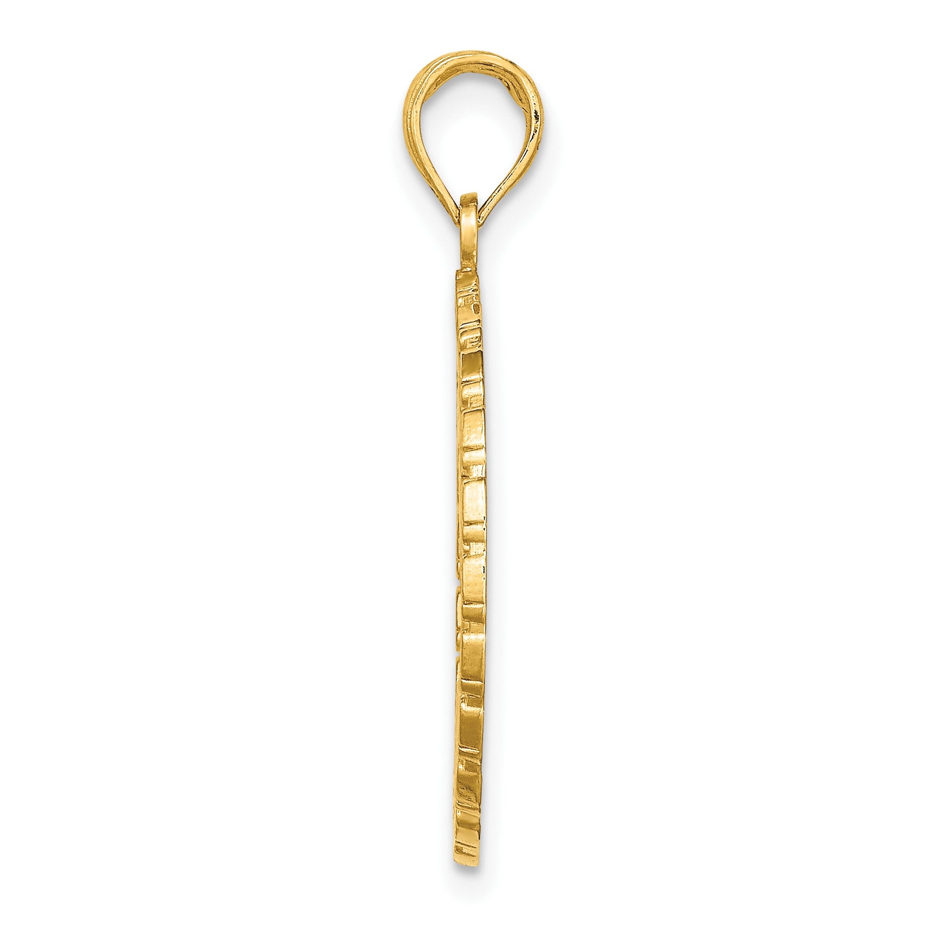 14K PUERTO RICO Palm Tree Charm
