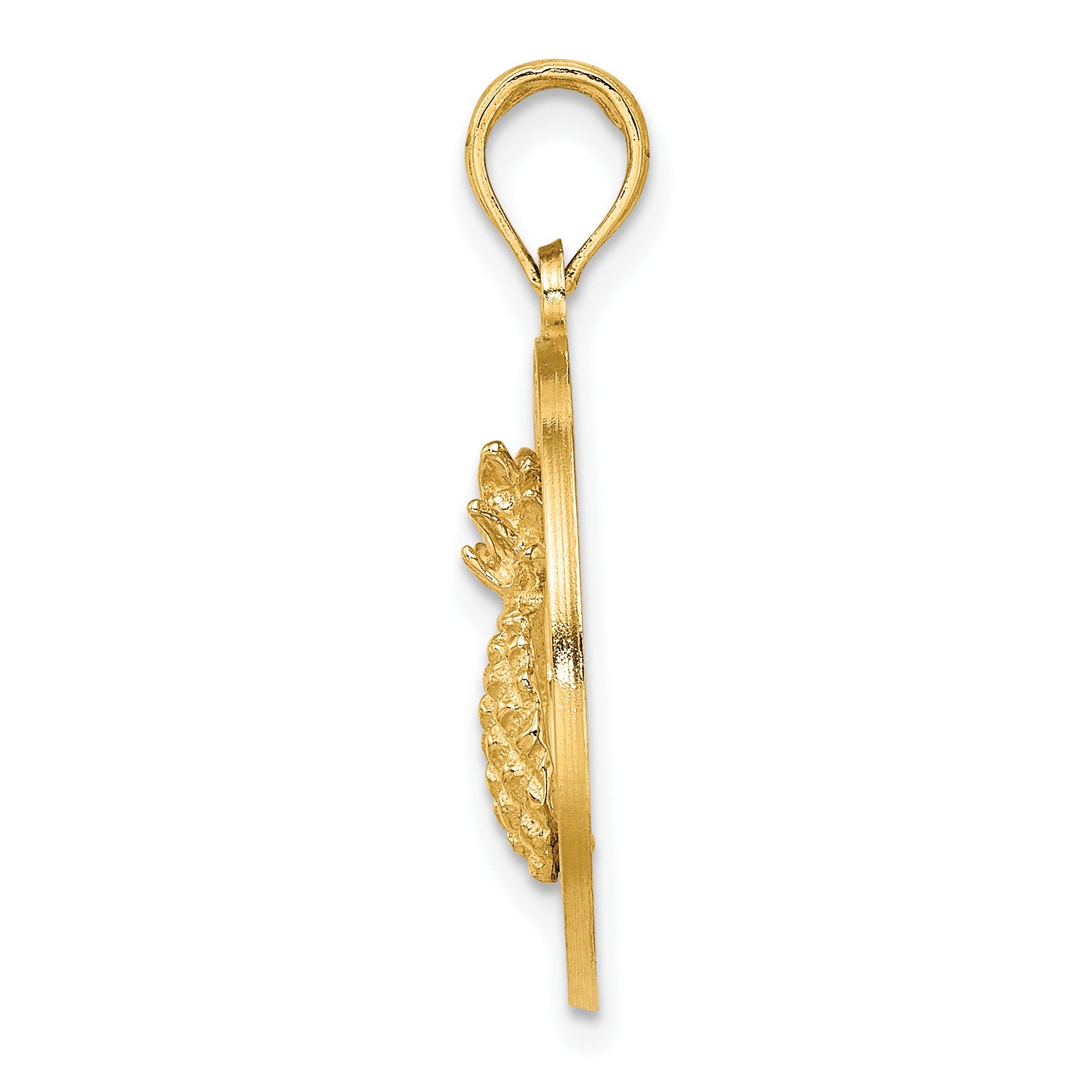 14K CHARLESTON Pineapple Charm