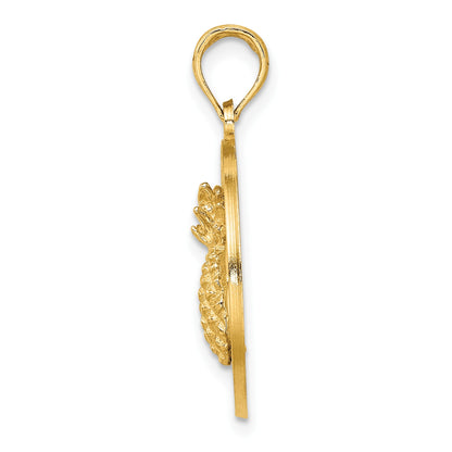 14K CHARLESTON Pineapple Charm