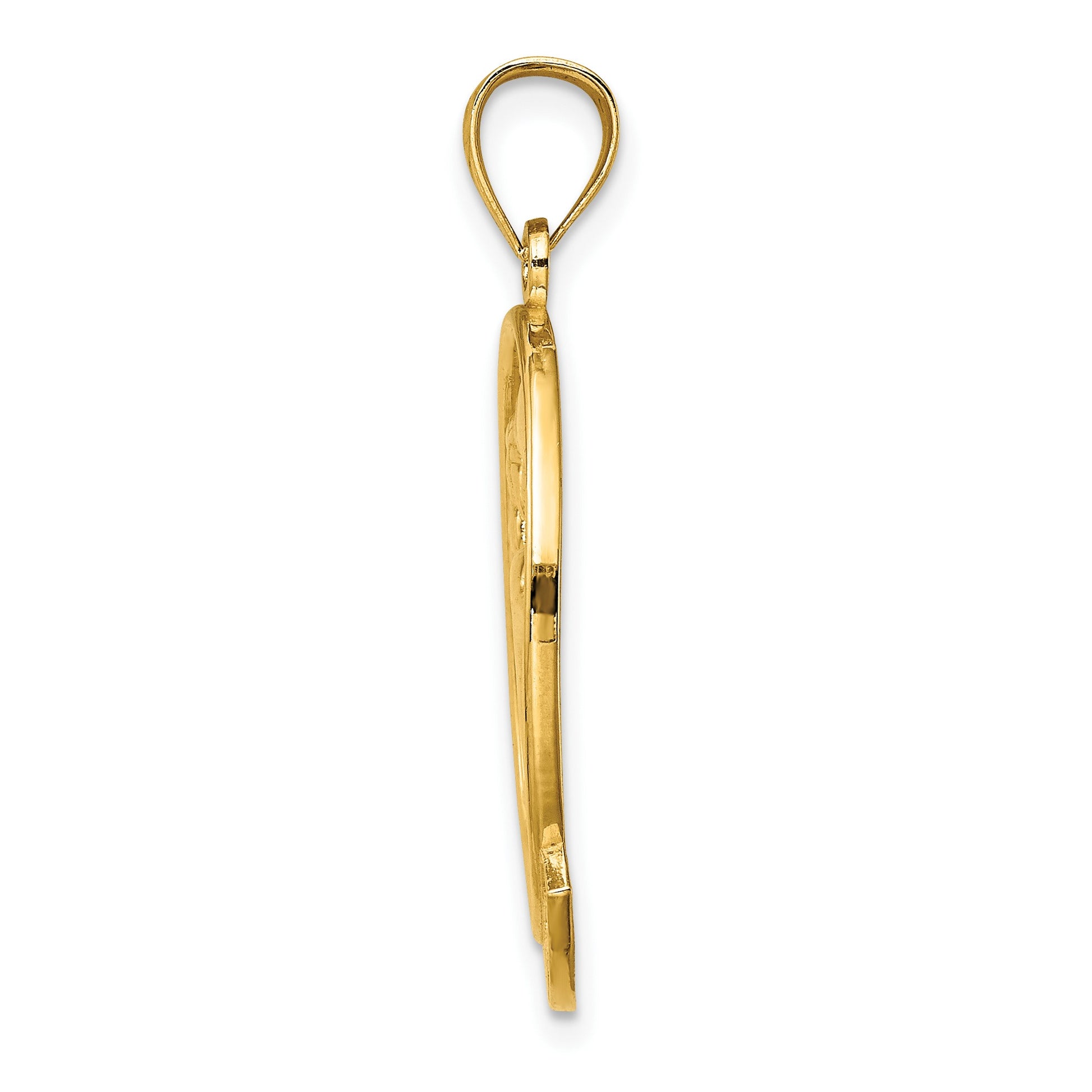 14K SARASOTA with Dolphin Sunset Scene Charm