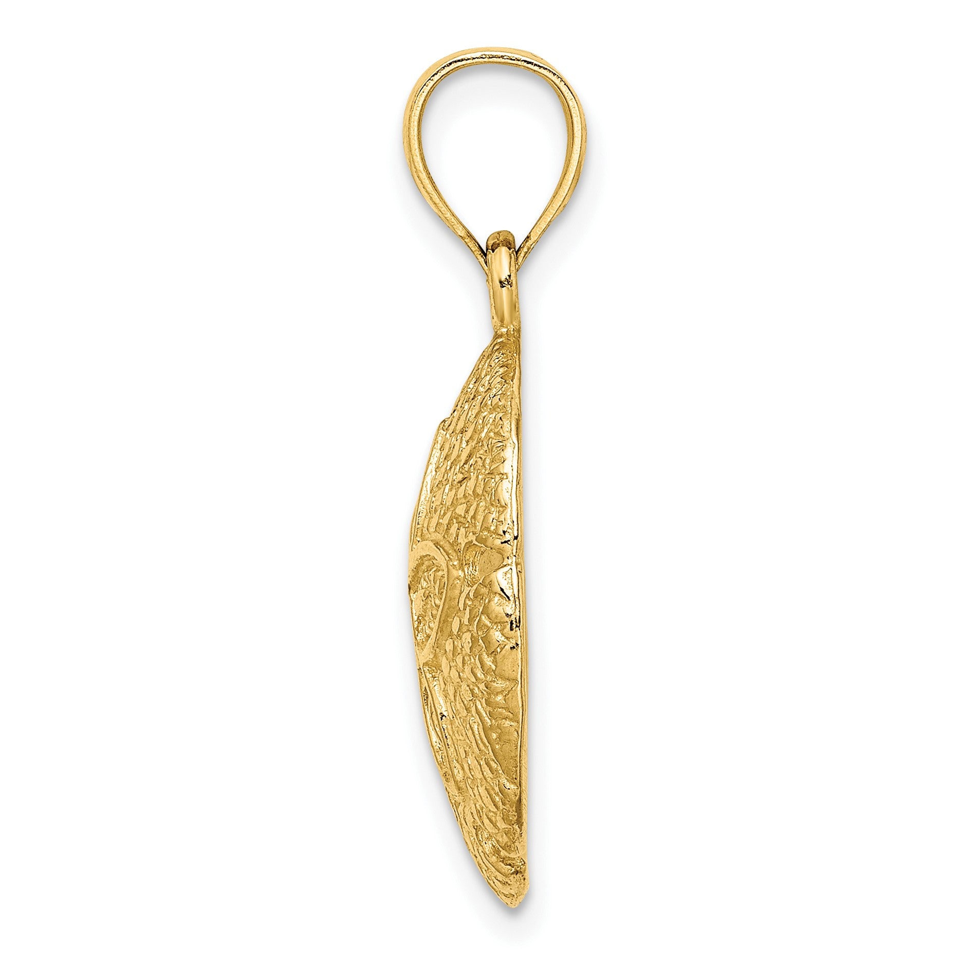14K Sand Dollar Charm