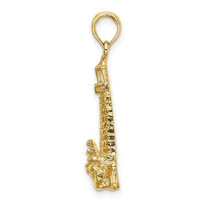 14K Lighthouse with Wave Charm