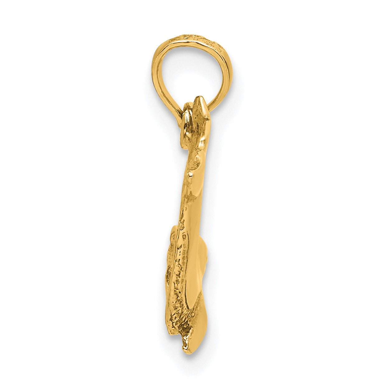 14K Jumping Dolphin Charm
