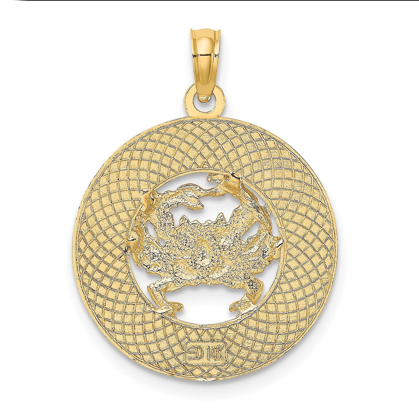 14K CAPE MAY with Crab Charm