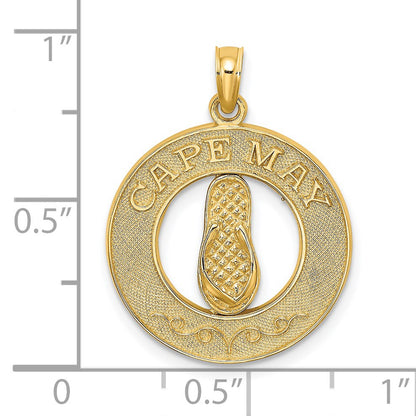 14K CAPE MAY with Flip-Flop Charm