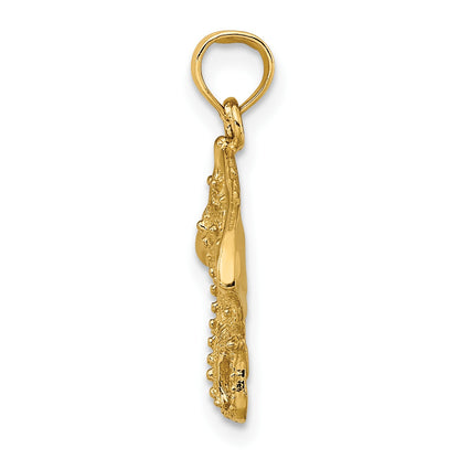 14K Stingray Charm