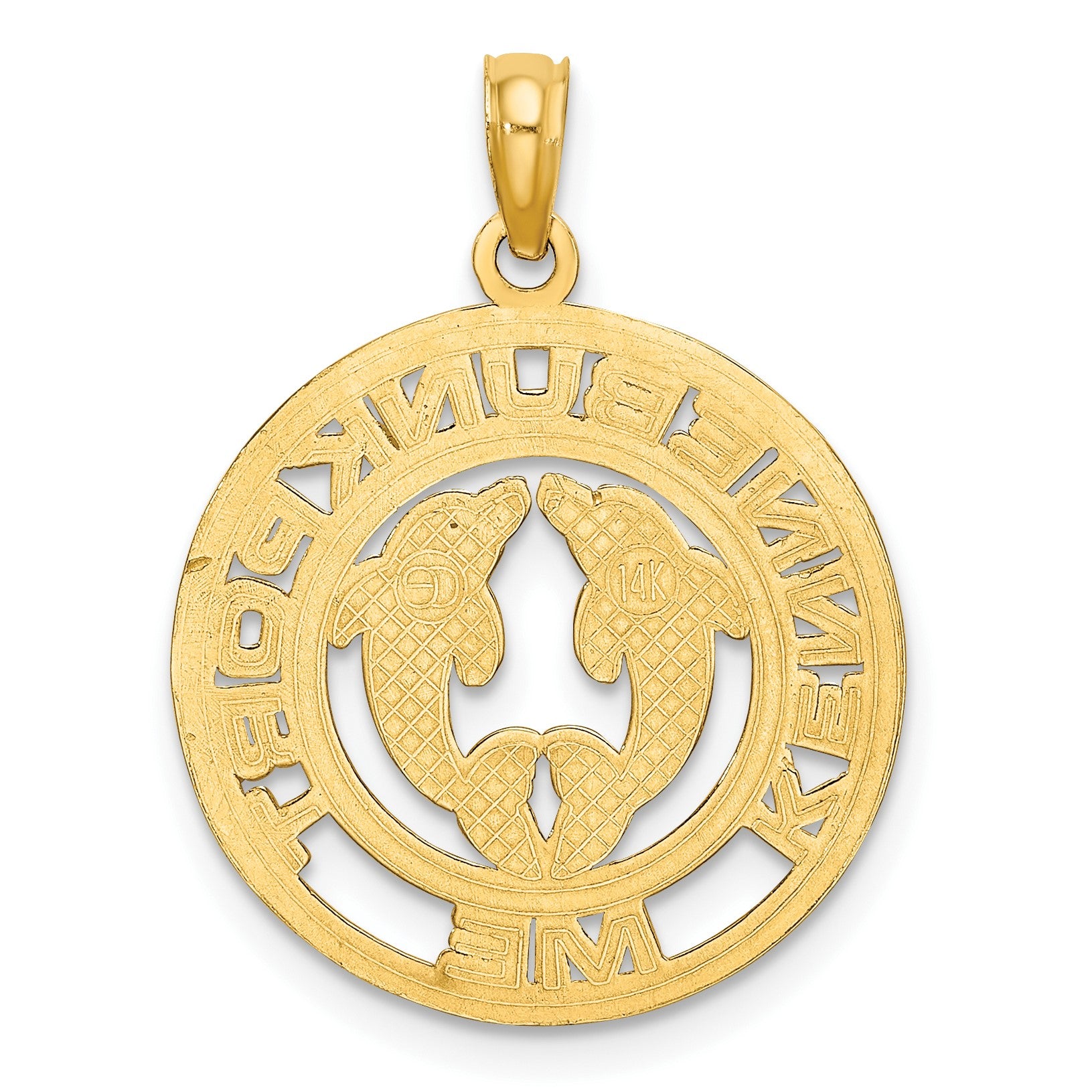 14K KENNEBUNKPORT Dolphins Charm