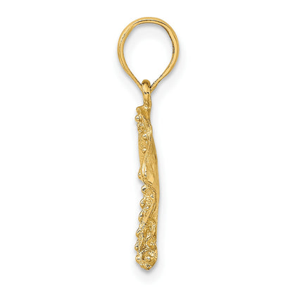 14K Stingray Charm