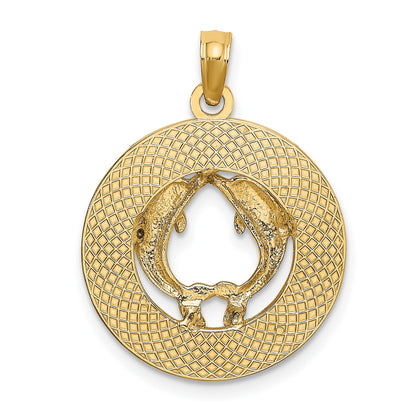 14K BAHAMAS Dolphin Charm