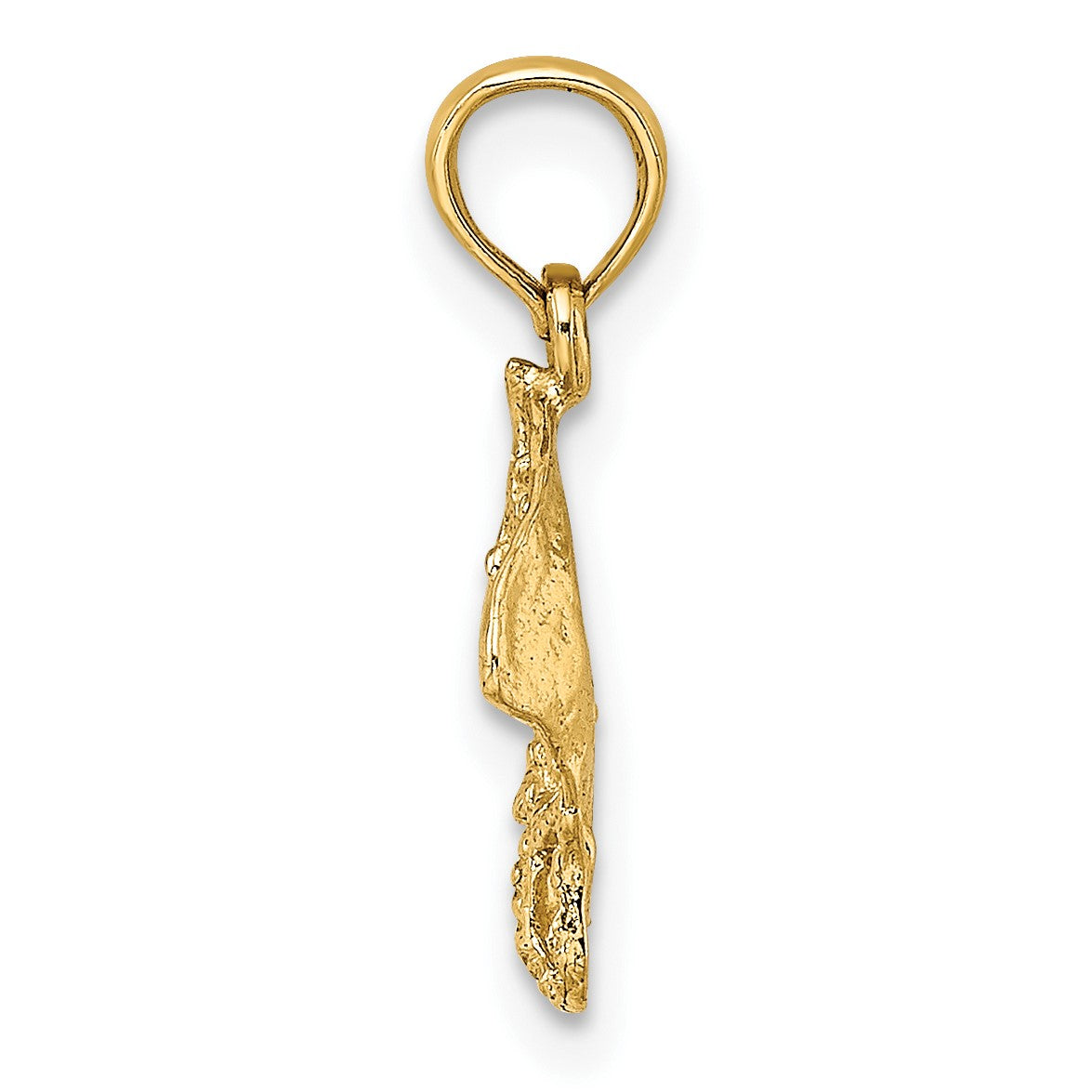 14K Mini Stingray Charm