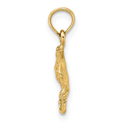 14K Mini Stingray Charm