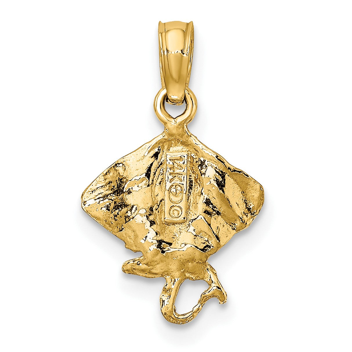 14K Mini Stingray Charm
