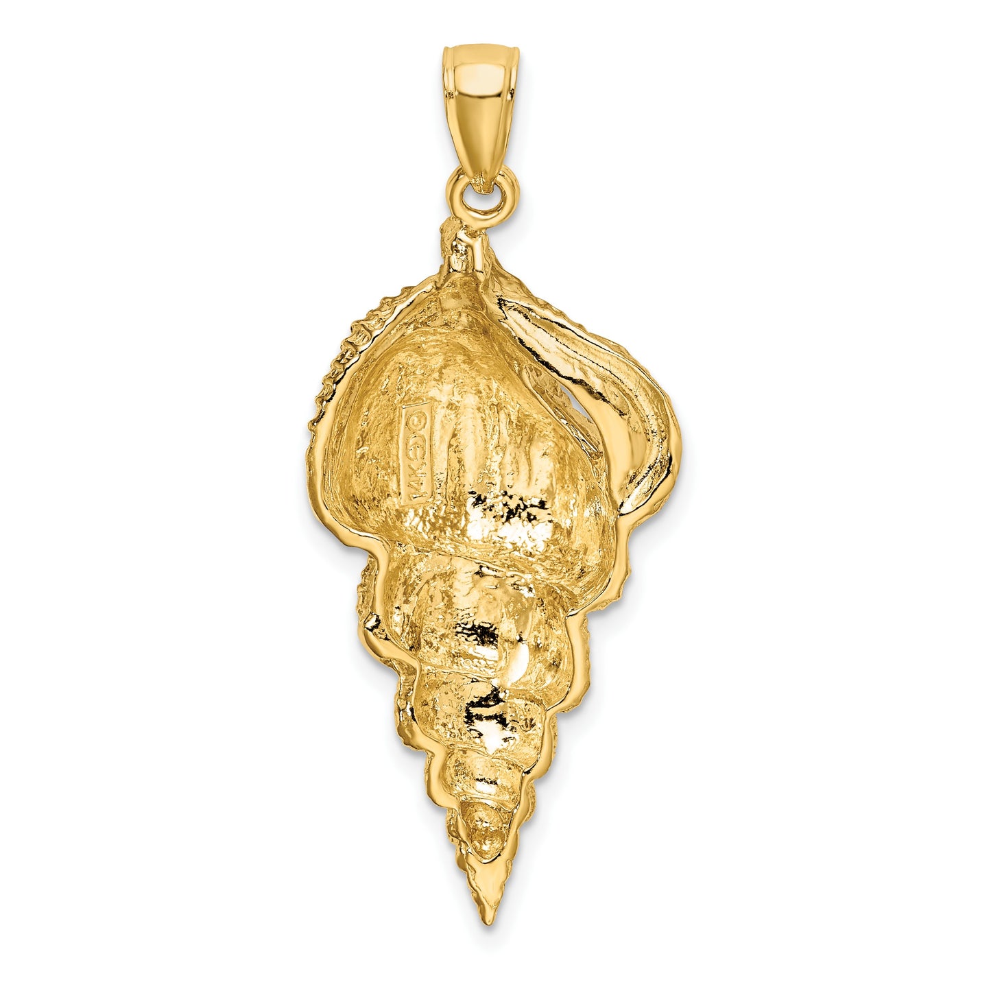 14K Wentletrap Shell Charm