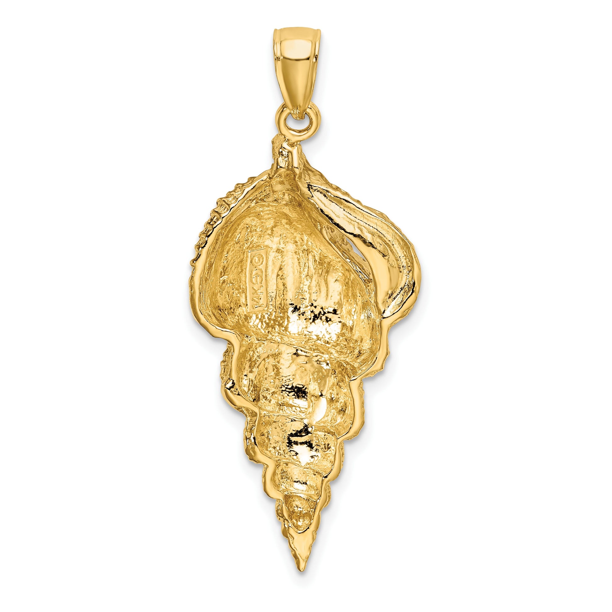 14K Wentletrap Shell Charm