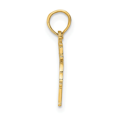 14K I HEART DOLPHINS with Dolphin Charm