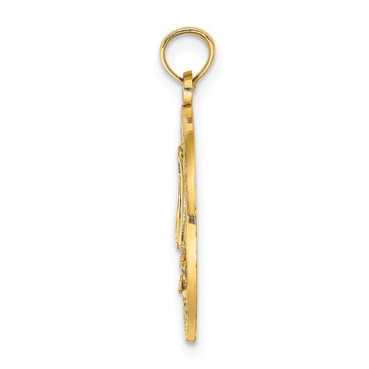 14K SANIBEL with Sailboat Circle Charm