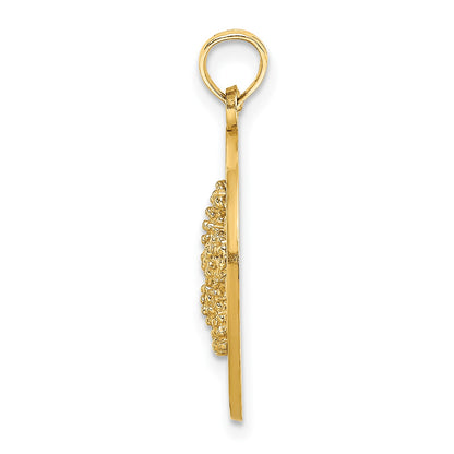 14K SANIBEL with Starfish Circle Charm