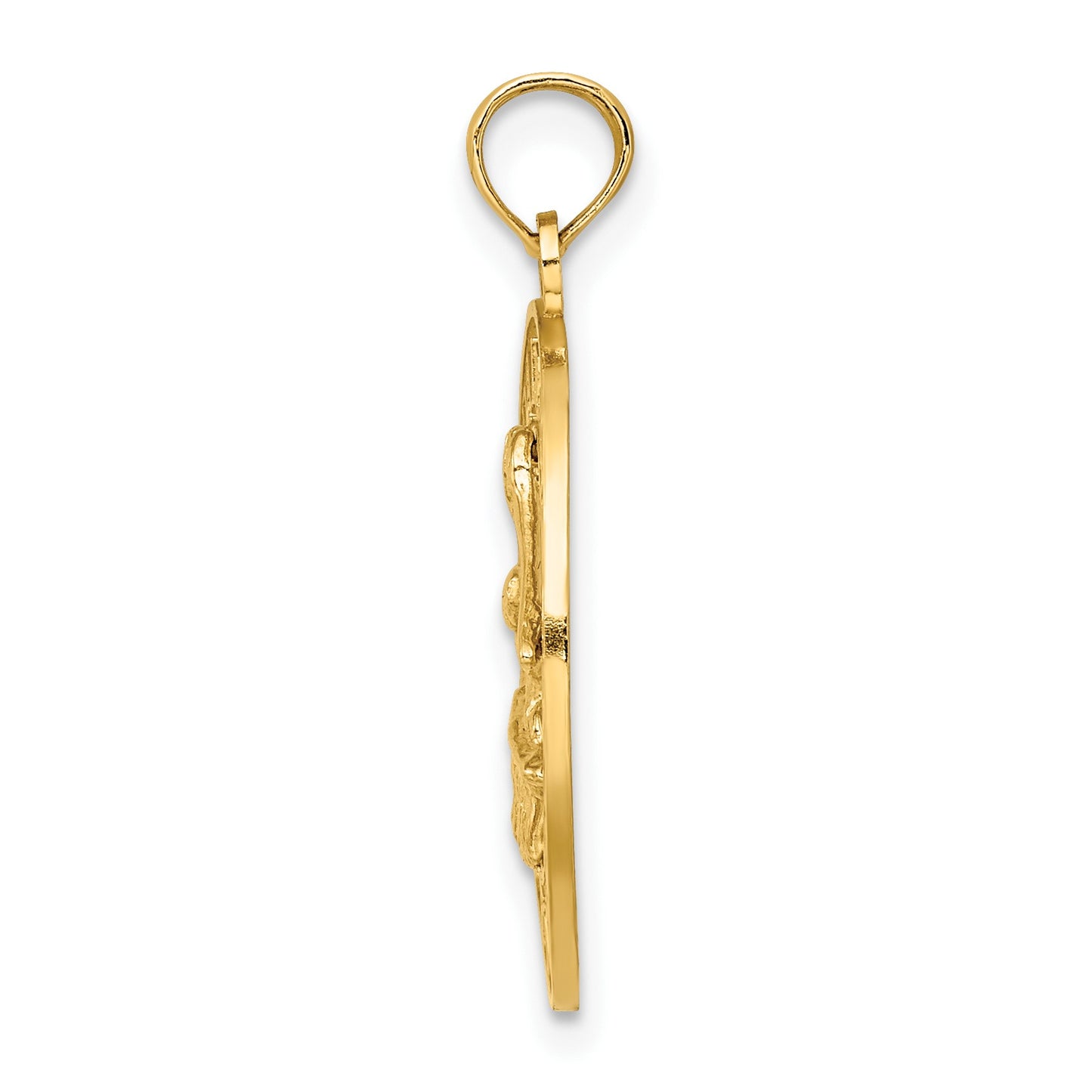 14K LAUDERDALE-BY-THE-SEA FL with Pelican Charm