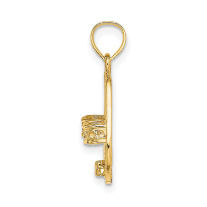 14K BAHAMAS Double Sandals Charm