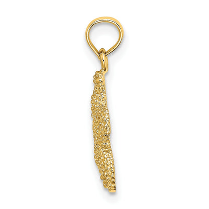 14K Starfish Charm