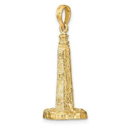 14K 3-D Cape Henlopen Delaware Lighthouse Charm