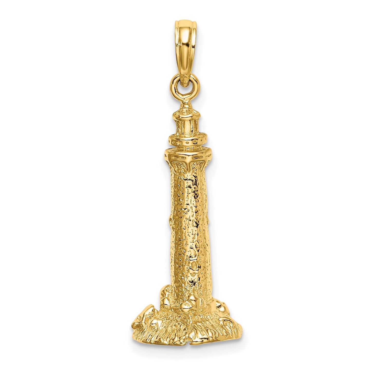 14K 3-D Fenwick Island Delaware Lighthouse Charm