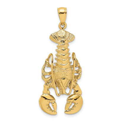 14K Moveable Lobster Charm