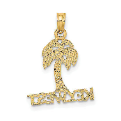 14K KEY WEST Palm Tree Charm