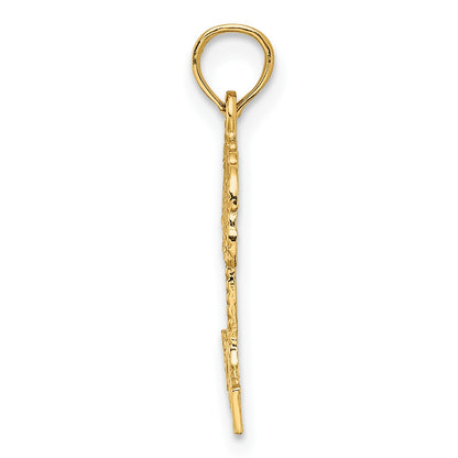 14K HAWAII Palm Tree Charm