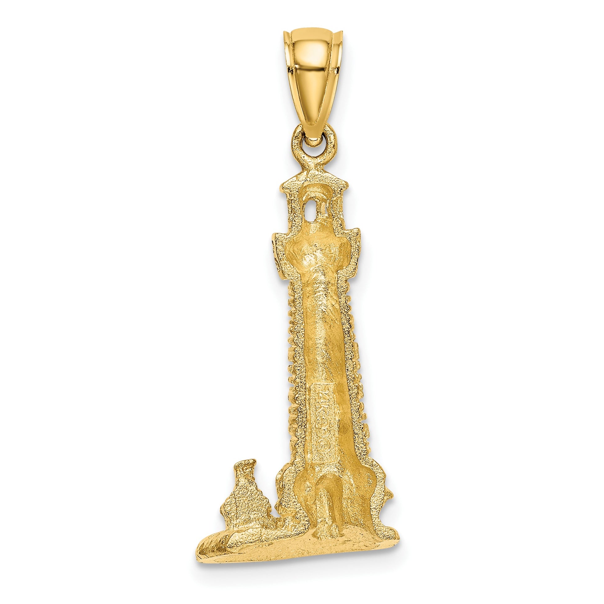 14K 2-D Assateague Island Virginia Lighthouse Charm