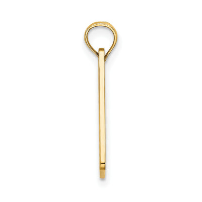 14K Textured FT. MYERS FLORIDA License Plate Charm