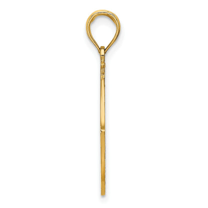 14K LONG BEACH ISLAND with Dolphins Charm