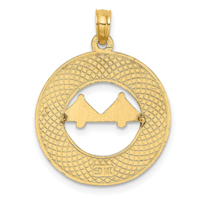 14K CHARLESTON Bridge Charm