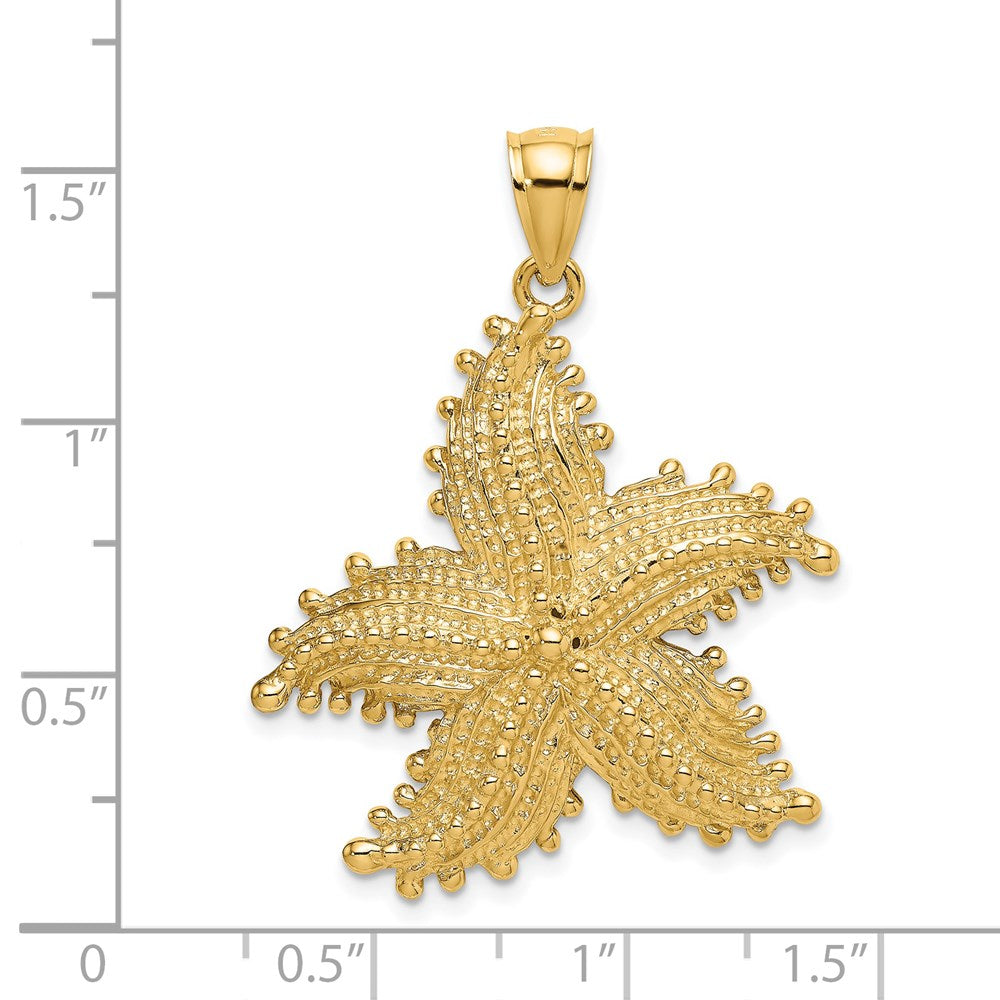 14K Starfish Charm