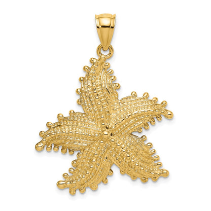 14K Starfish Charm