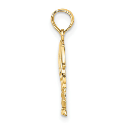 14K Charleston Palm Tree Charm