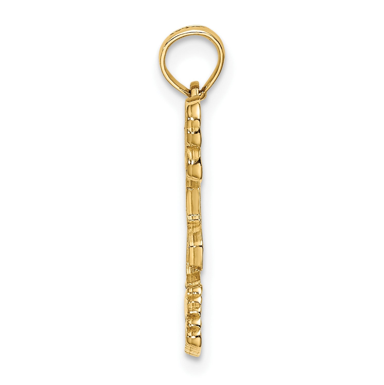 14K TURKS AND CAICOS Flamingo Charm