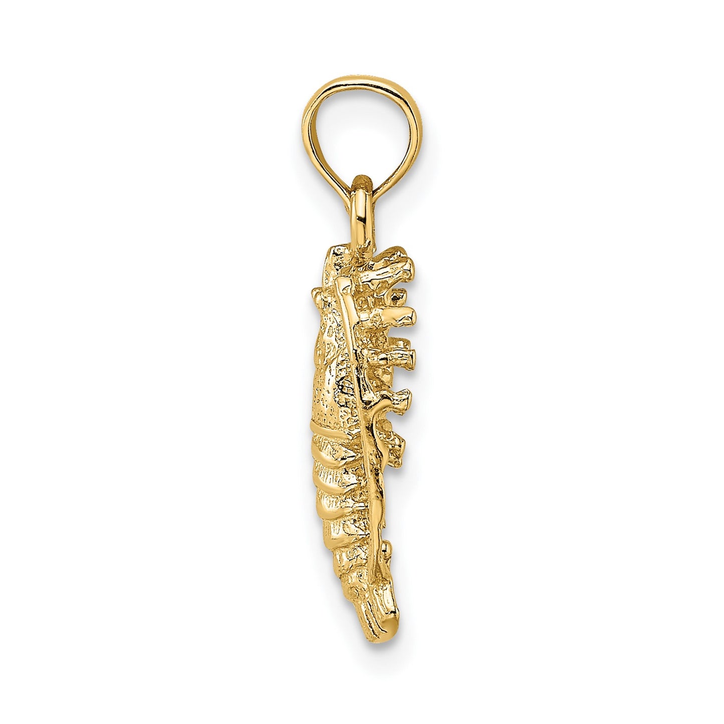 14K Small Florida Lobster Charm