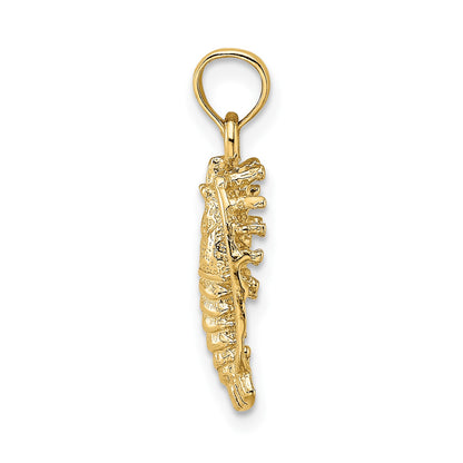 14K Small Florida Lobster Charm